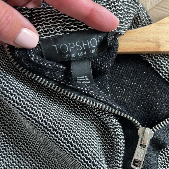 TOPSHOP Micro mini metallic dress - Picture 3 of 3